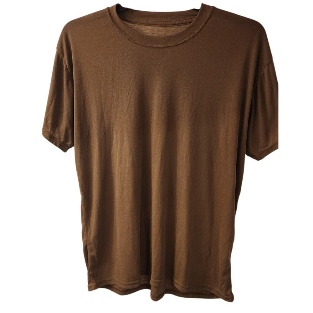 Polar Max Khaki Tee Shirt Men’s Large Thermal Base Layer